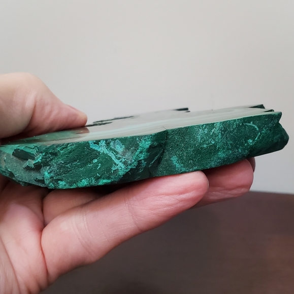 Malachite Crystal Slab - Picture 7 of 13